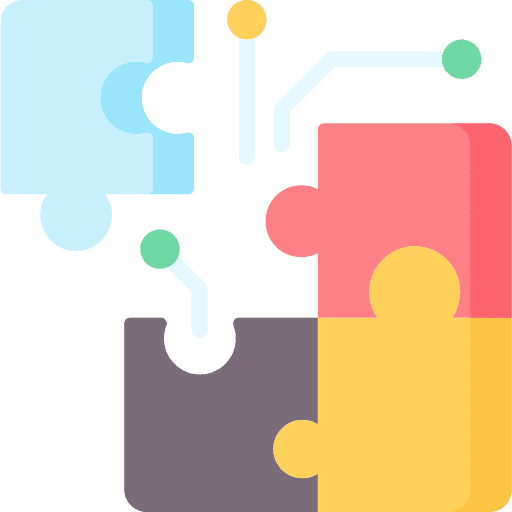 puzzle pieces fitting together