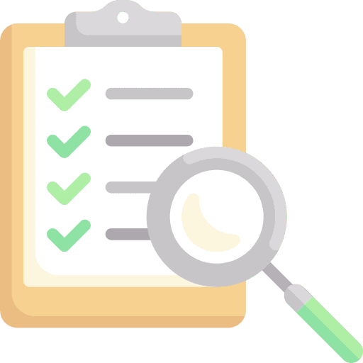 audit checklist on clipboard